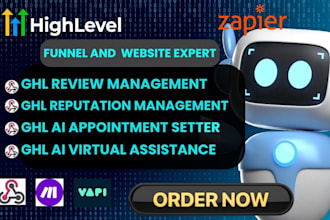 ghl workflow automation, ghl review and reputation management, ai booking agent