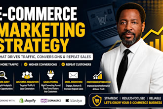 create an ecommerce marketing strategy to grow your business