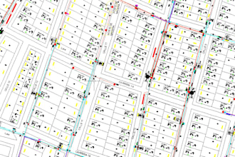 create 2d cad plans, cartography, and isometric drawings