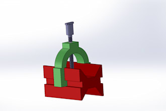 create solidworks 3d models, parts and assemblies