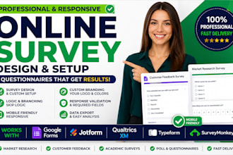 create online survey, questionnaire, google forms, jotfoms, qualtrics