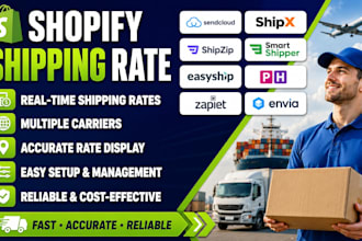 do shopify shipping rate sendcloud shipx shipzip smart easyship ph zapiet envia