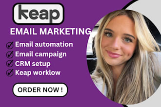 setup keap crm automation email campaign keap appointment scheduling