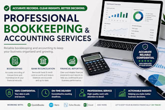 do bookkeeping and accounting using sap, oracle, and excel