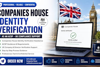 uk companies house identity verification acsp
