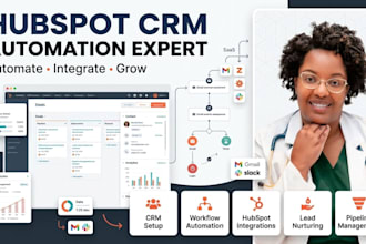 setup and manage your hubspot CRM, pipeline and workflow automation