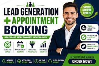 generate leads and book qualified appointments for your business