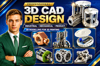 3d cad design industrial product design mechanical 3d modeling for manufacturing