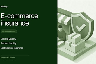 provide an amazon walmart or wayfair seller insurance quote