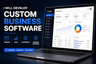 develop a custom business software