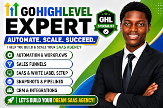 setup gohighlevel saas white label agency