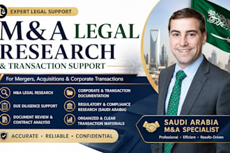 assist with mergers and acquisitions in saudi arabia