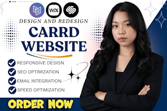 build carrd website design, carrd website redesign, carrd landing page, carrd co