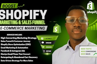 boost shopify marketing sales funnel ecommerce marketing to boost shopify sales