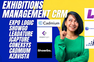 setup exhibitions management crm expo logic showgo leadature icapture conexsys