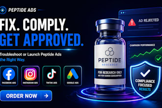 fix peptides ads issue peptide facebook ads issue google ads peptide issue