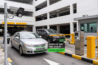 build license plate recognition anpr vehicle detection system with opencv