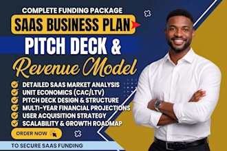 write a saasfintech businessplan with financial projections and market analysis