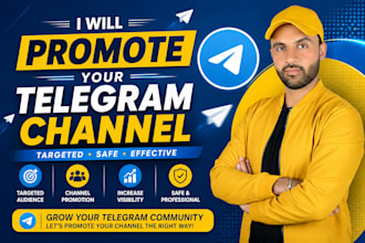 promote your telegram channel to a targeted audience
