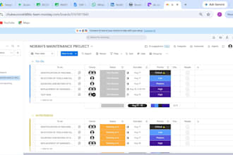 coordinate and track your projects to completion