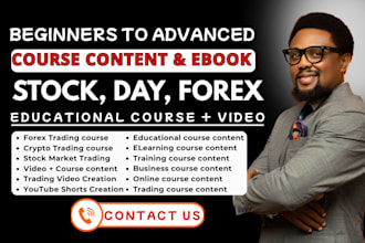 write advanced day, options, futures, swing ebook, course, video, trading lesson
