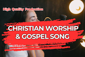 record soulful contemporary christian gospel song, choir harmony praise worship