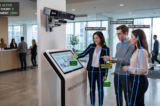 develop motion detection and triggered cctv video recording software