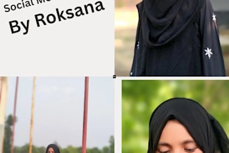 design modern social media post and instagram content