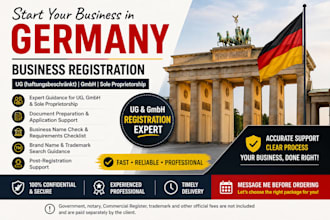 register your german business and protect your brand with trademark support