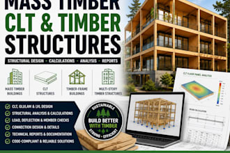 mass timber, clt, multi story timberr and timber frame structural engineering