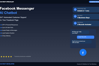 build an ai chatbot for your website or business