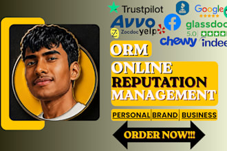 audit your online brand reputation with ORM strategy and search visibility