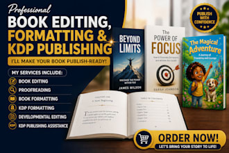 kdp book editing book formatting for amazon kdp paperback kindly book formatting