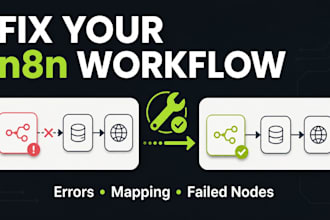 fix and debug your broken n8n workflow