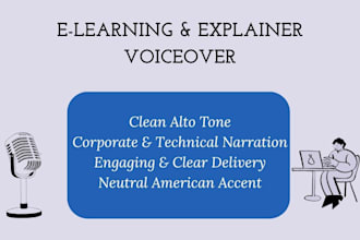record a professional e learning or explainer narration