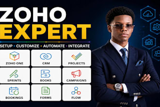 be your zoho CRM one expert dubsado apollo io project zoho book desk