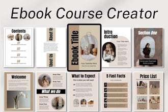 design course workbook online course book canva training manual and workbook