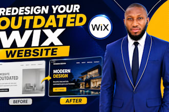 redesign your outdated wix website into a fast, modern, mobile friendly site