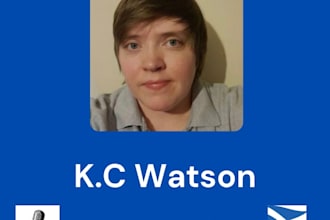 record a professional voiceover with a soft scottish accent