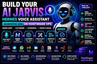 configure hermes jarvis voice assistant agentic os hermes hostinger vps ollama