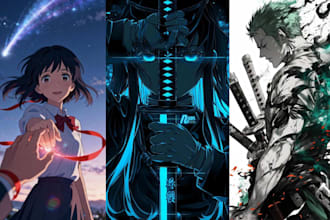 do an anime character