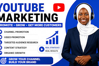 do youtube marketing and video promotion and channel growth