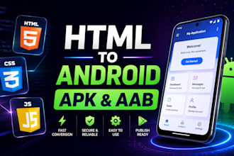 html into native android app apk