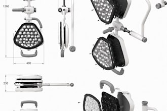 design specialized medical, laboratory, gaming, emergency lightning product