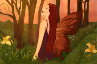 fanart and custom character illustration