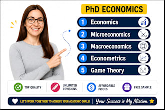 assist in economics, microeconomics, macroeconomics, econometrics, game theory
