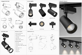 design industrial led, high bay, warehouse, specialized lighting product