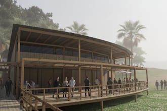 do an architectural render