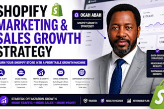 create a shopify marketing and sales growth strategy