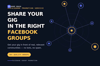 promote your fiverr gig on targeted facebook groups